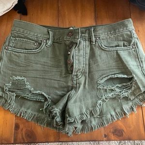 Free people shorts, never worn